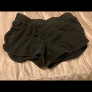 Black short shorts